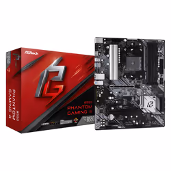 Asrock B550 Phantom Gaming 4, AMD, Emplacement AM4, AMD Ryzen™ 3 de 3e génération, AMD Ryzen 5 de 3e génération, AMD Ryzen™ 7 ...