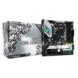 Asrock B550M Steel Legend AMD B550 Emplacement AM4 micro ATX