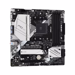 Asrock B550M Pro4 AMD B550 Emplacement AM4 micro ATX - Vue supplémentaire 4