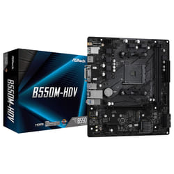 Asrock B550M-HDV AMD B550 Emplacement AM4 micro ATX