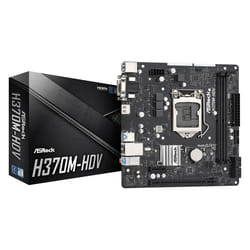 Asrock H370M-HDV carte mère Intel® H370 LGA 1151 (Emplacement H4) ATX