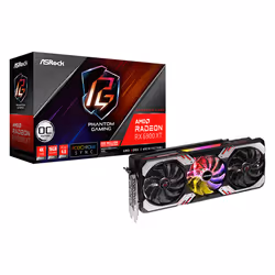 Asrock Phantom Gaming RX6900XT PGD 16GO, Radeon RX 6900 XT, 16 Go, GDDR6, 256 bit, 7680 x 4320 pixels, PCI Express x16 4.0