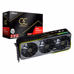 Asrock Radeon RX 6900 XT OC Formula, Radeon RX 6900 XT, 16 Go, GDDR6, 256 bit, 7680 x 4320 pixels, PCI Express x16 4.0