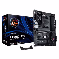 Asrock B550 PG Riptide AMD B550 Emplacement AM4 ATX