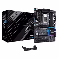 Asrock Z690 PRO RS, Intel, LGA 1700, Intel® Core™ i3, Intel® Core™ i5, Intel® Core™ i7, DDR4-SDRAM, 128 Go, DIMM