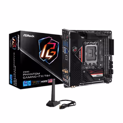 Asrock Z690 Phantom Gaming-ITX/TB4, Intel, LGA 1700, Intel® Celeron®, Intel® Core™ i3, Intel® Core™ i5, Intel® Core™ i7, Inte ...