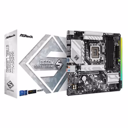 Asrock B660M Steel Legend, Intel, LGA 1700, Intel® Celeron®, Intel® Core™ i3, Intel® Core™ i5, Intel® Core™ i7, Intel® Core™  ...