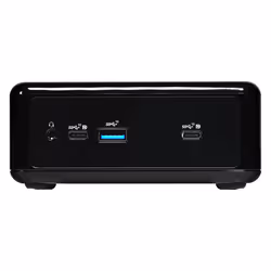 Asrock NUC BOX-1115G4 0,6L mini PC Noir Haut-parleurs intégrés i3-1115G4 4,1 GHz - Vue supplémentaire 2