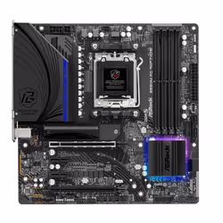 Asrock B650M PG Riptide, AMD, Emplacement AM5, DDR5-SDRAM, 128 Go, DIMM, Double canal