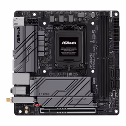 Asrock Z790M-ITX WiFi, Intel, LGA 1700, Intel® Core™ i5, Intel® Core™ i7, Intel® Core™ i9, DDR5-SDRAM, 64 Go, DIMM