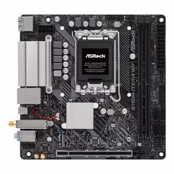 Asrock B760M-ITX/D4 WiFi, Intel, LGA 1700, Intel® Core™ i3, Intel® Core™ i5, Intel® Core™ i7, Intel® Core™ i9, DDR4-SDRAM, 64 ...