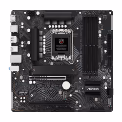 Asrock B760M PG Lightning, Intel, LGA 1700, Intel® Core™ i3, Intel® Core™ i5, Intel® Core™ i7, Intel® Core™ i9, DDR5-SDRAM, 1 ...