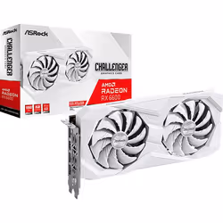 Asrock Challenger AMD Radeon RX 6600, Radeon RX 6600, 8 Go, GDDR6, 128 bit, 7680 x 4320 pixels, PCI Express 4.0