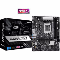 Asrock B760M-H2/M.2, Intel, LGA 1700, Intel® Core™ i3, Intel® Core™ i5, Intel® Core™ i7, Intel® Core™ i9, LGA 1700, 128 Go, D ...
