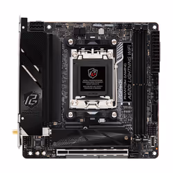 Asrock A620I Lightning WiFi, AMD, Emplacement AM5, AMD Ryzen 5 7th gen, AMD Ryzen 7 7th Gen, AMD Ryzen 9 7th Gen, DDR5-SDRAM, ...
