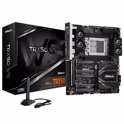 Asrock TRX50 WS, AMD, Socket sTR5, AMD Ryzen™ Threadripper™, DDR5-SDRAM, 1 To, DIMM