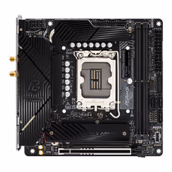 Asrock B760I Lightning WiFi, Intel, LGA 1700, Intel Core i3 12th Gen, Intel Core i3 13th Gen, Intel Core i5 12th Gen, Intel C ...