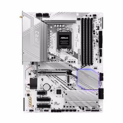 Asrock Z890 Pro RS WiFi White, Intel, LGA 1851 (Socket V1), Intel Core Ultra (Series 2), LGA 1851, DDR5-SDRAM, 256 Go