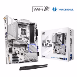 Asrock Z890 Pro RS WiFi White Intel Z890 LGA 1851 (Socket V1) ATX - Vue supplémentaire 6