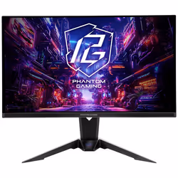 Asrock PGO27QFV, 68,6 cm (27"), 2560 x 1440 pixels, Quad HD, QD-OLED, 0,03 ms, Noir