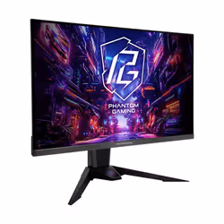 Asrock PGO27QFV écran plat de PC 68,6 cm (27") 2560 x 1440 pixels Quad HD QD-OLED Noir