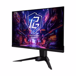 Asrock PGO27QFV écran plat de PC 68,6 cm (27") 2560 x 1440 pixels Quad HD QD-OLED Noir
