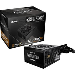 Asrock Challenger CL-750B unité d'alimentation d'énergie 750 W 20+4 pin ATX ATX Noir