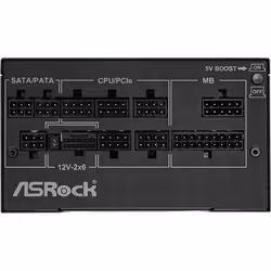Asrock Phantom Gaming PG-850G unité d'alimentation d'énergie 850 W 20+4 pin ATX ATX Noir - Vue supplémentaire 4