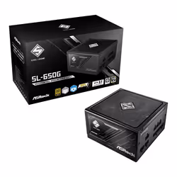 Asrock SL-650G Steel Legend, 650 W, Sur-courant, Surtension, Surchauffe, Surcharge, Court-circuit, 20+4 pin ATX, 60 cm, 120,4 ...