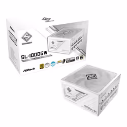Asrock SL-1000GW Steel Legend, 1000 W, Surchauffe, Sur-courant, Surcharge, Surtension, Court-circuit, 20+4 pin ATX, 60 cm, 12 ...