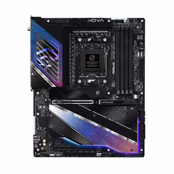 Asrock MK X870E NOVA WIFI, AMD, Emplacement AM5, AMD Ryzen 7000 Series, AMD Ryzen 8000 Series, AMD Ryzen 9000 Series, DDR5-SD ...