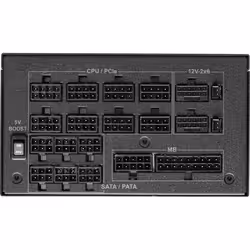 Asrock Taichi TC-1650T unité d'alimentation d'énergie 1650 W 20+4 pin ATX ATX Noir - Vue supplémentaire 4