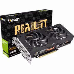 Palit NE6166S018J9-1160A-1 carte graphique NVIDIA GeForce GTX 1660 SUPER 6 Go GDDR6