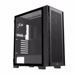 Montech AIR 1000 LITE, Midi Tower, PC, Noir, ATX, micro ATX, Mini-ITX, Jouer, Bleu, Vert, Rouge