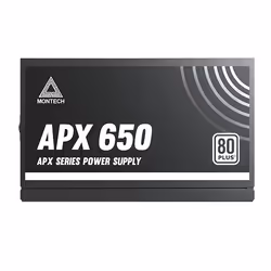 Montech APX650 unité d'alimentation d'énergie 650 W 20+4 pin ATX ATX Noir - Vue supplémentaire 3