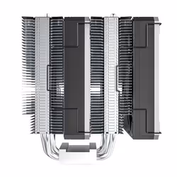 Montech METAL DT24 BASE système de refroidissement d’ordinateur Processeur Refroidisseur d'air 12 cm Noir 2 pièce(s) - Vue supplémentaire 3