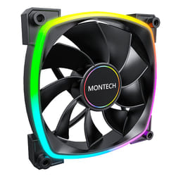 Montech RX140 PWM Boitier PC Ventilateur 14 cm Noir 1 pièce(s)