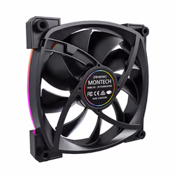 Montech RX140 PWM Boitier PC Ventilateur 14 cm Noir 1 pièce(s) - Vue supplémentaire 4