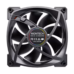 Montech RX140 PWM Boitier PC Ventilateur 14 cm Noir 1 pièce(s) - Vue supplémentaire 5