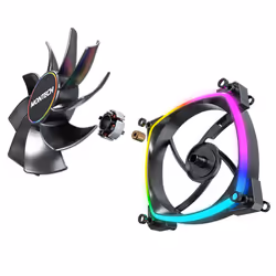 Montech RX140 PWM Boitier PC Ventilateur 14 cm Noir 1 pièce(s) - Vue supplémentaire 6