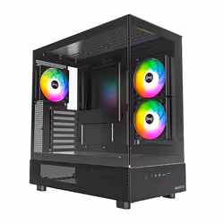 Montech XR, Tower, PC, Noir, ATX, micro ATX, Mini-ITX, 17,5 cm, 42 cm