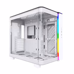 Montech KING 95, Midi Tower, PC, Blanc, ATX, micro ATX, Mini-ITX, Verre trempé, SPCC, Jouer
