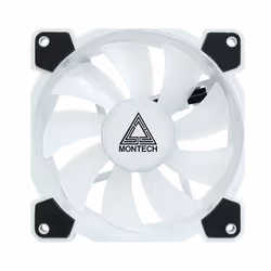 Montech Z3 PRO ARGB FAN système de refroidissement d’ordinateur Boitier PC Ventilateur 12 cm Blanc 3 pièce(s)