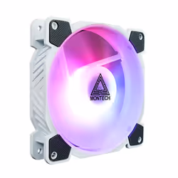 Montech Z3 PRO ARGB FAN système de refroidissement d'ordinateur Boitier PC Ventilateur 12 cm Blanc 3 pièce(s) - Vue supplémentaire 5