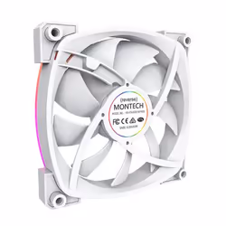 Montech RX140 PWM Boitier PC Ventilateur 14 cm Blanc 1 pièce(s) - Vue supplémentaire 4