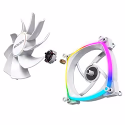 Montech RX140 PWM Boitier PC Ventilateur 14 cm Blanc 1 pièce(s) - Vue supplémentaire 6
