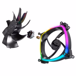Montech RX120 PWM Boitier PC Ventilateur 12 cm Noir 1 pièce(s) - Vue supplémentaire 6