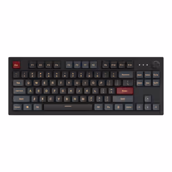 Montech MKey TKL clavier Jouer USB Bourgogne, Gris foncé