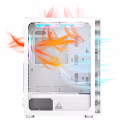 Montech X3 GLASS Midi Tower Blanc
