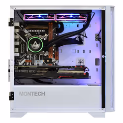 Montech Air 100 ARGB Mini Tower Blanc - Vue supplémentaire 4